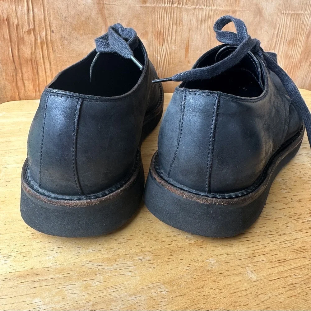Broken Homme Michael Oxford Black leather Shoe